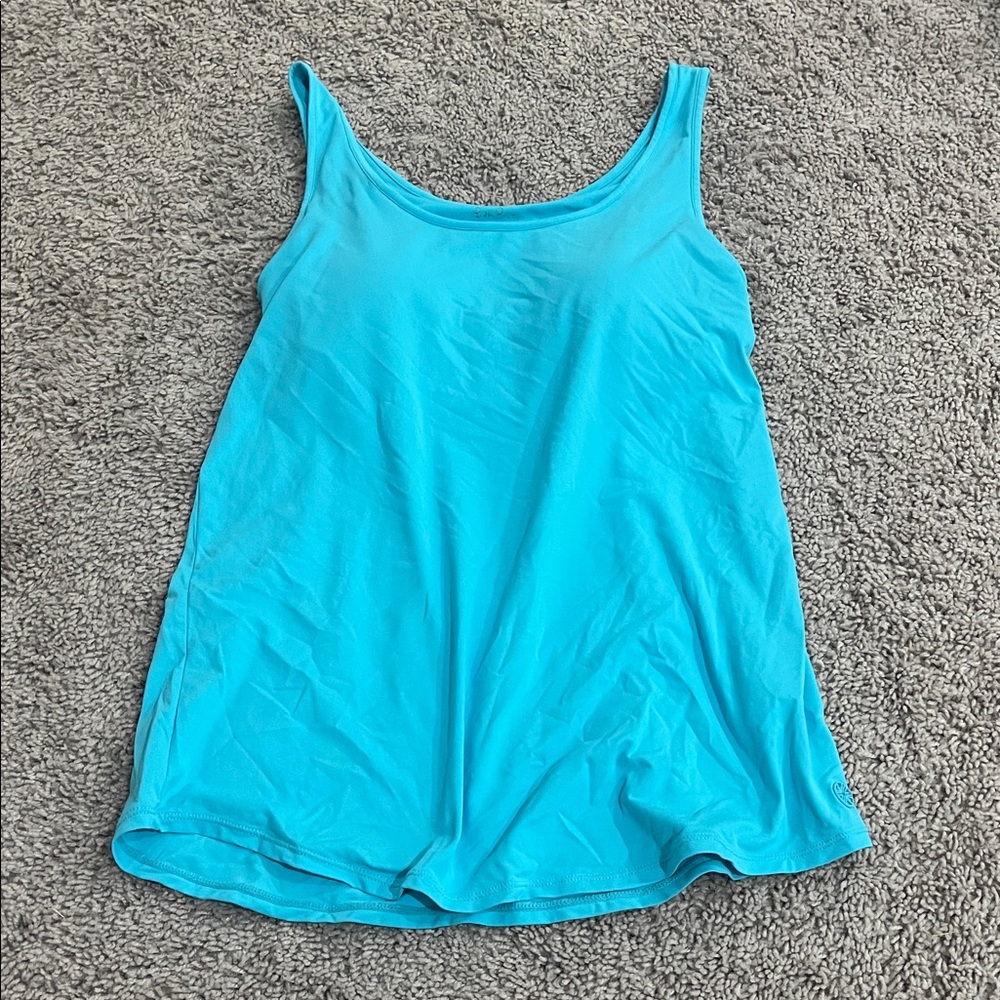 Lilly Pulitzer Vibrant Turquoise Tank Top